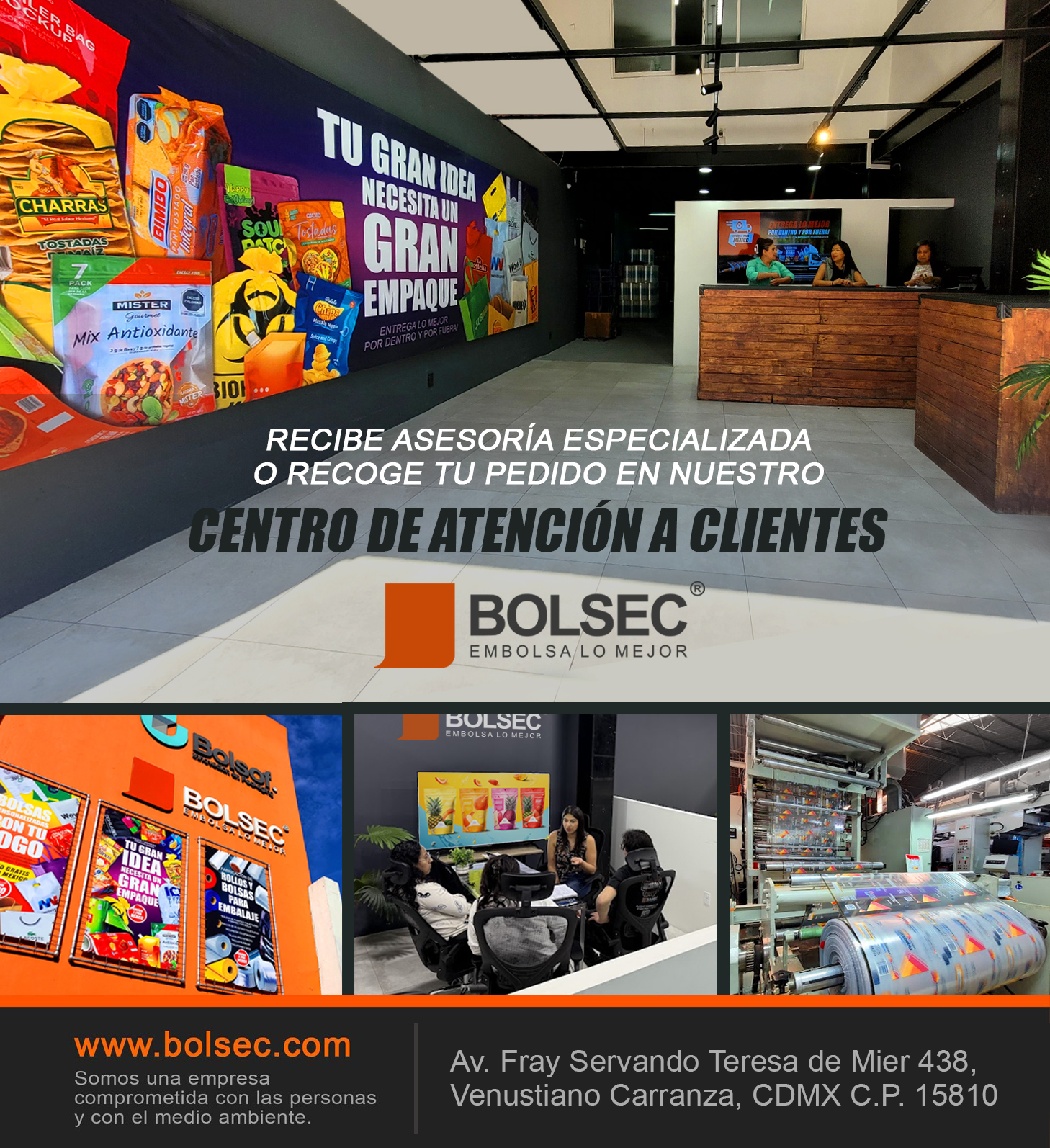 bolsa de plastico impresa personalizada